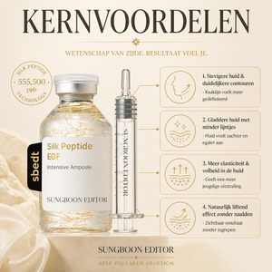 Silk Peptide EGF Intensive Ampoule - vermindert rimpels en stevigere huid