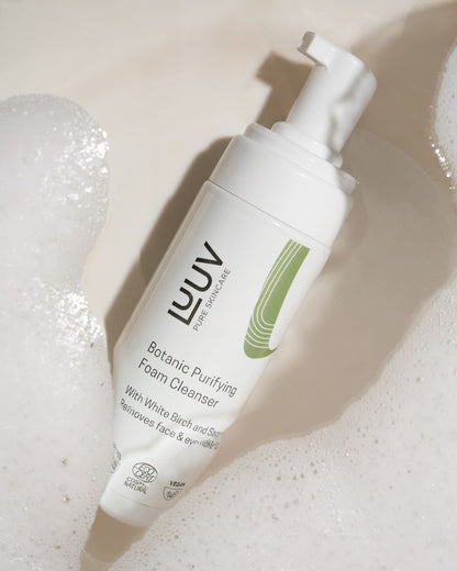 LUUV | Diep reinigende gezichtsreiniger in schuimvorm, 150 ml