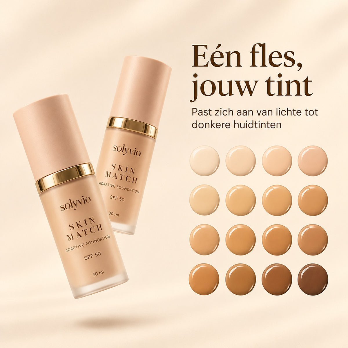 Eén fles, jouw tint